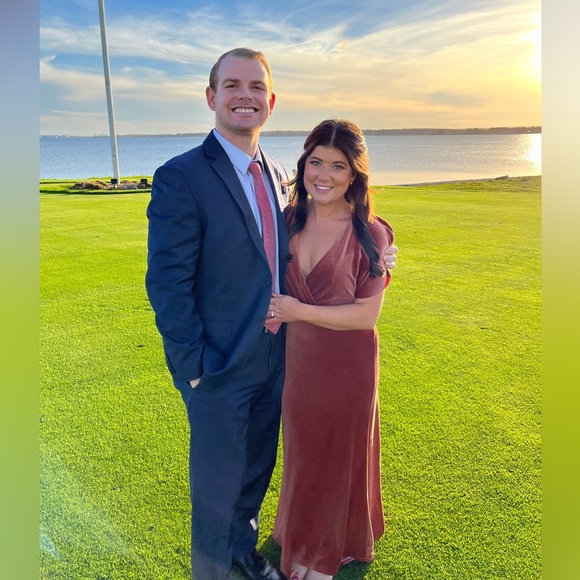 BHLDN Jenny Yoo Bridesmaid Dress in English Rose - Picture 4 of 4